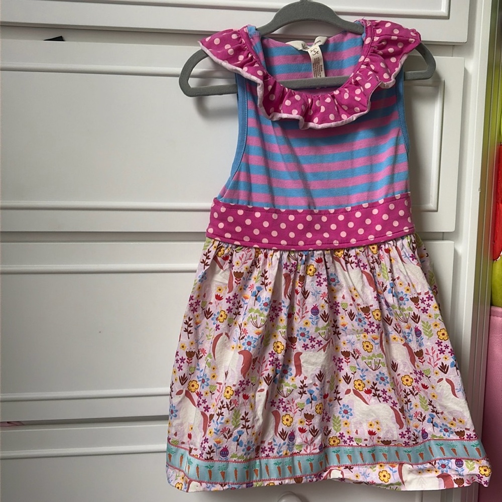 Matilda, Jane, girls unicorn print tunic top